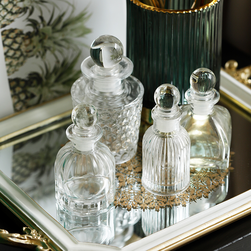 Perfume Decant Sample - European Retro Court Glass Perfume Bottle