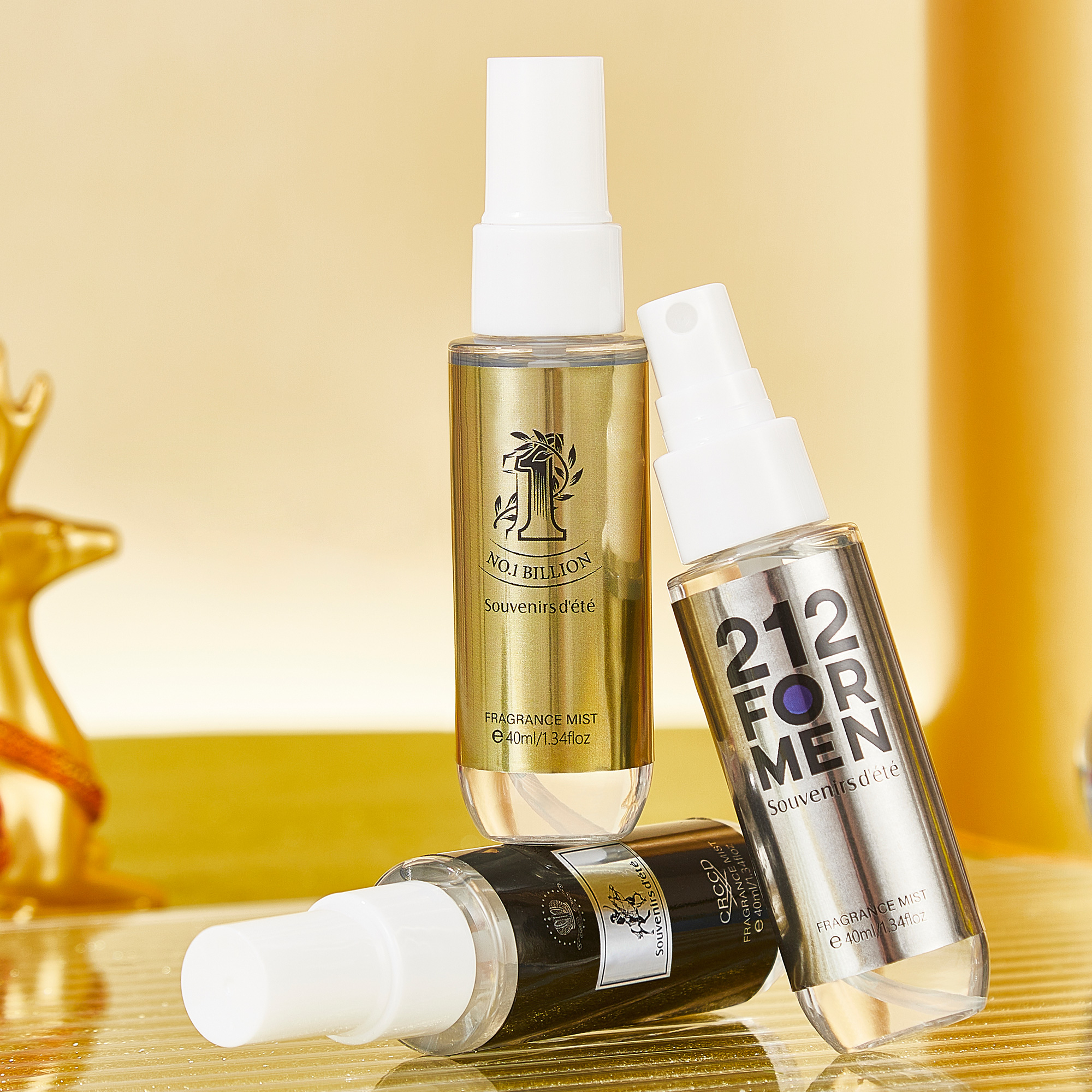 4pcs black gold men's perfume, - Perfume Fragrance Samples recensie en prijs