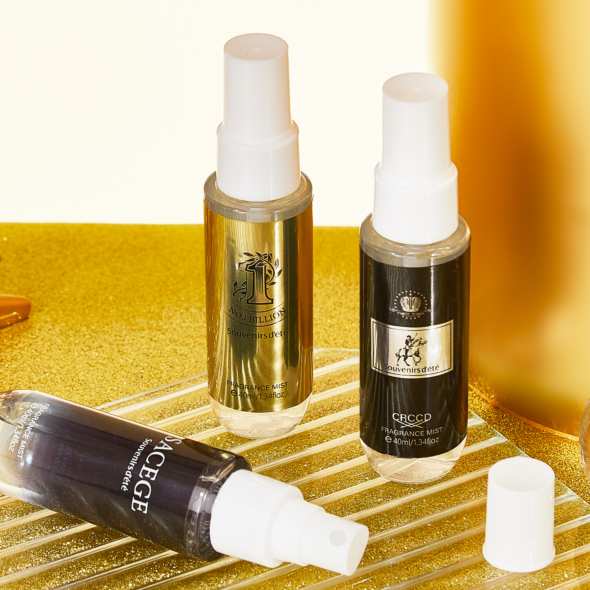 4pcs black gold men's perfume, - Perfume Fragrance Samples recensie en prijs