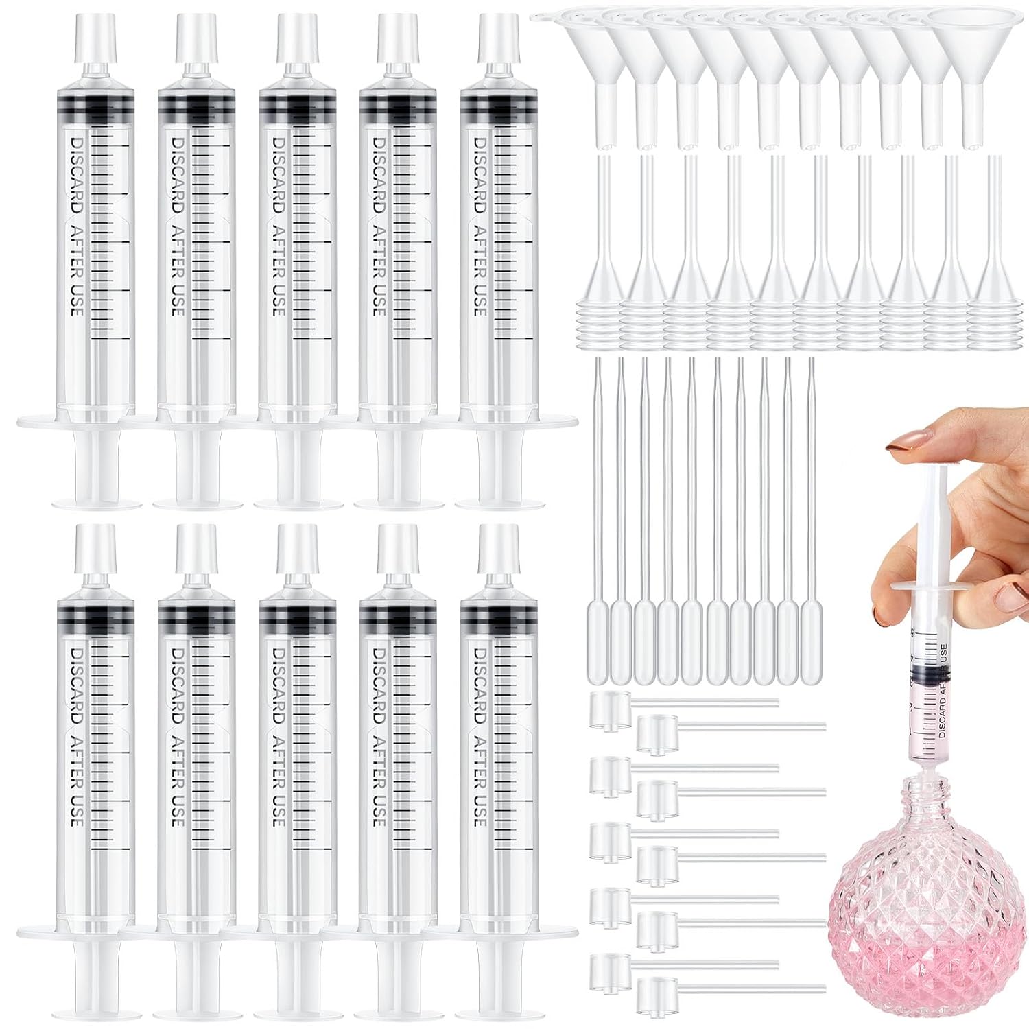25/50PCS  perfume refill pump  - Perfume Fragrance Dispenser recensie en prijs