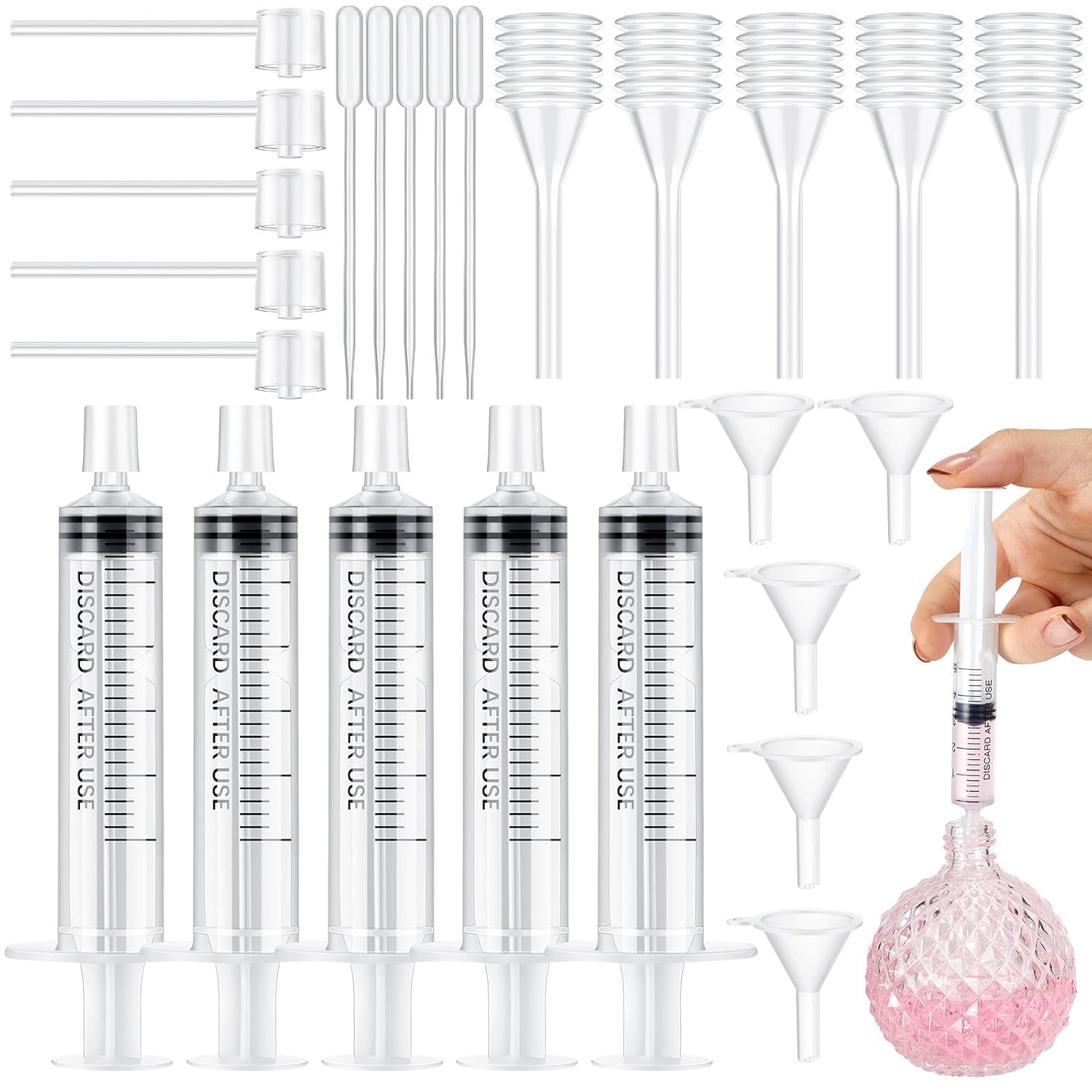 25/50PCS  perfume refill pump  - Perfume Fragrance Dispenser recensie en prijs