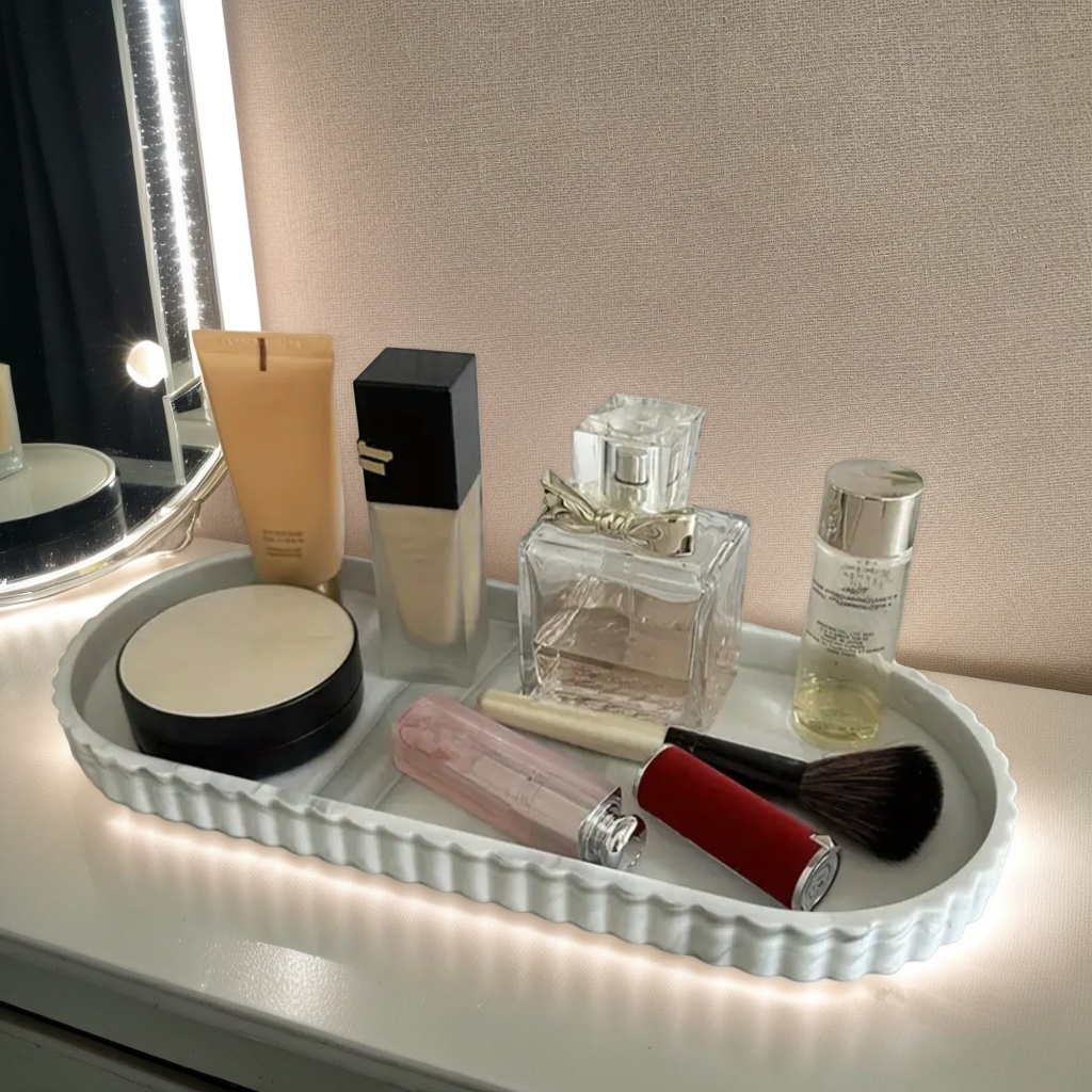 1-Piece Oval Vanity Tray, Coun - Perfume Fragrance Dispenser recensie en prijs