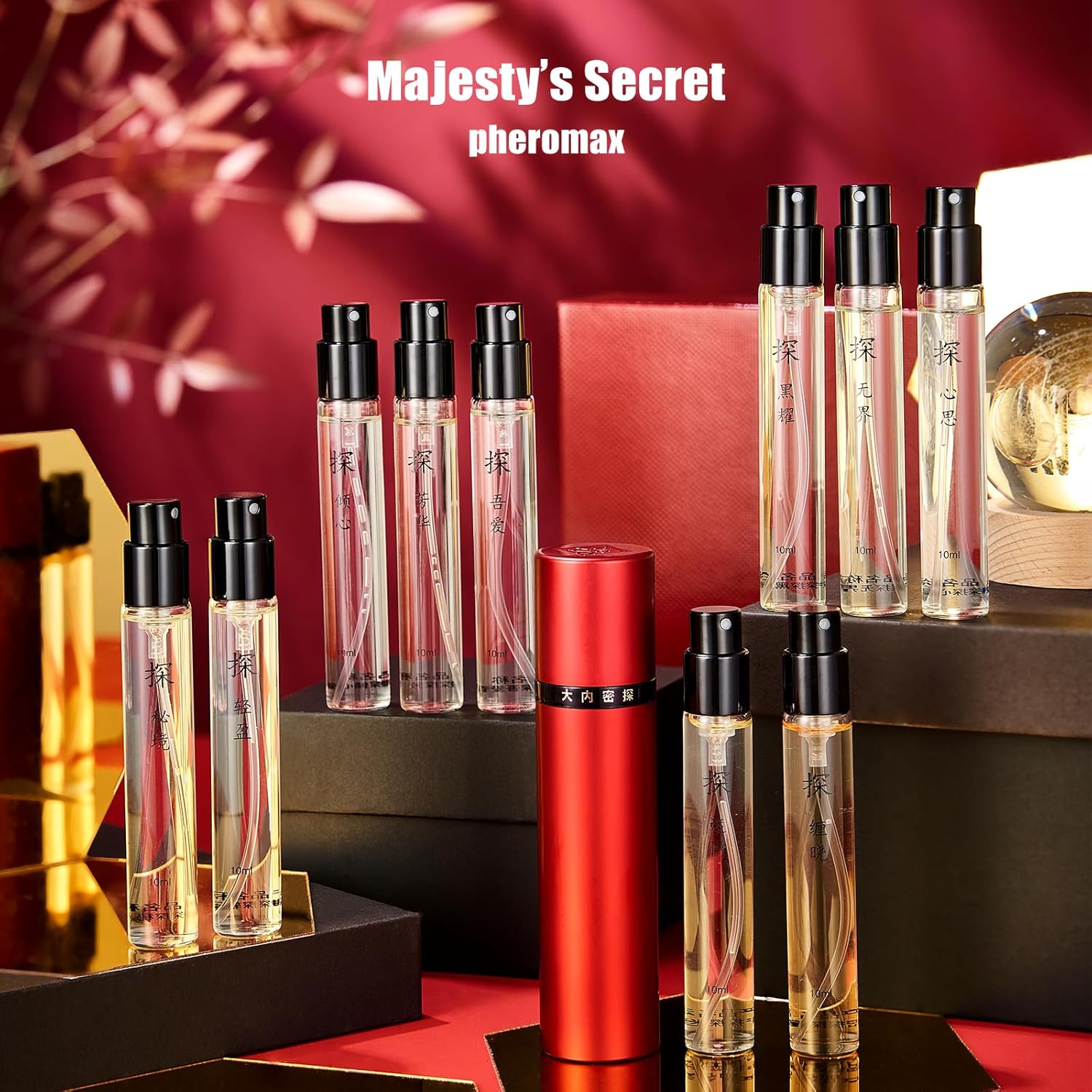 MAJESTY`S SECRET PHEROMAX Perf - Perfume Fragrance Samples recensie en prijs