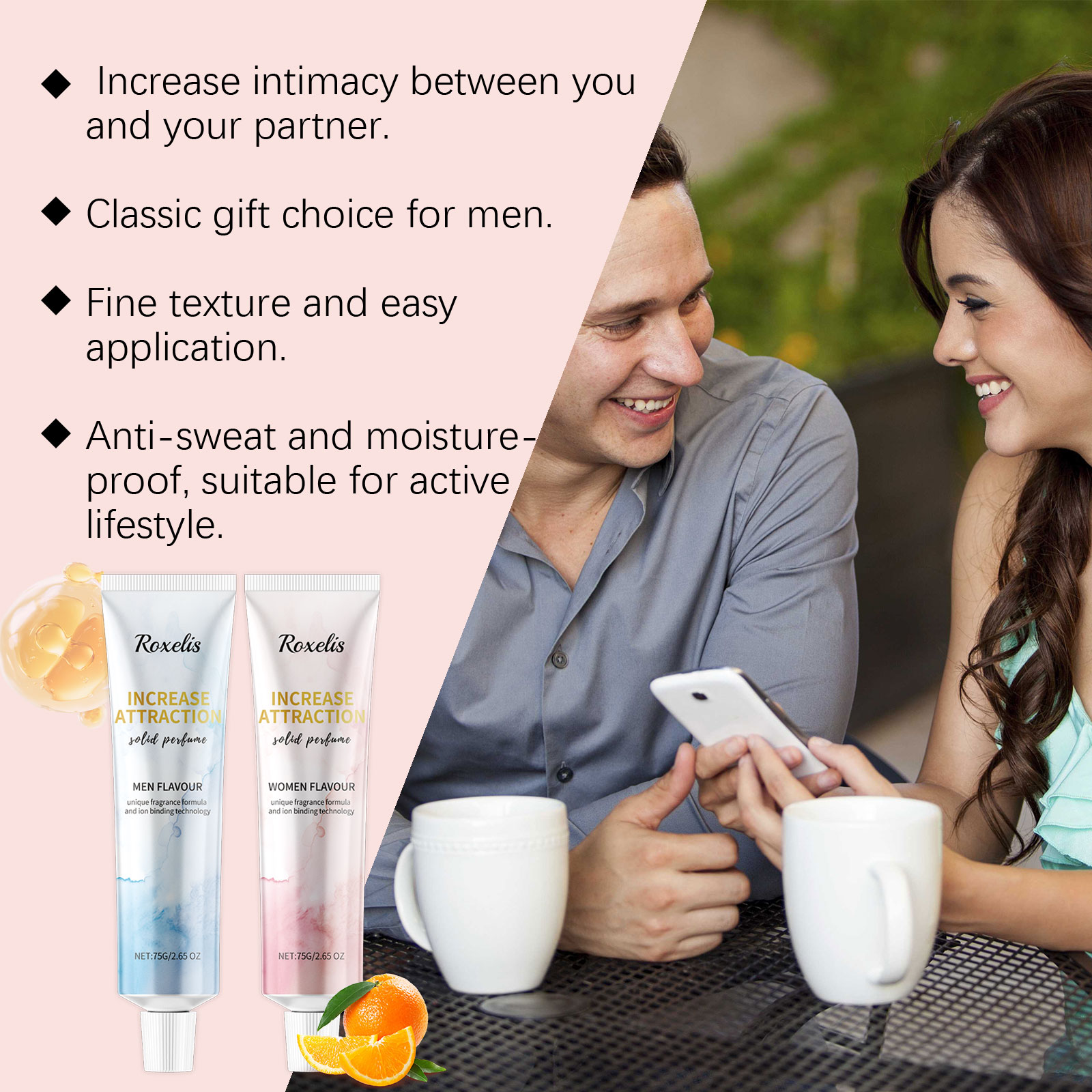 75g Woody Citrus Perfume Stick - Perfume Light Fragrance recensie en prijs