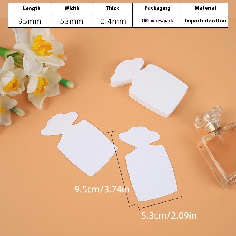 100Pcs Disposable White Perfum - Perfume Fragrance Samples recensie en prijs