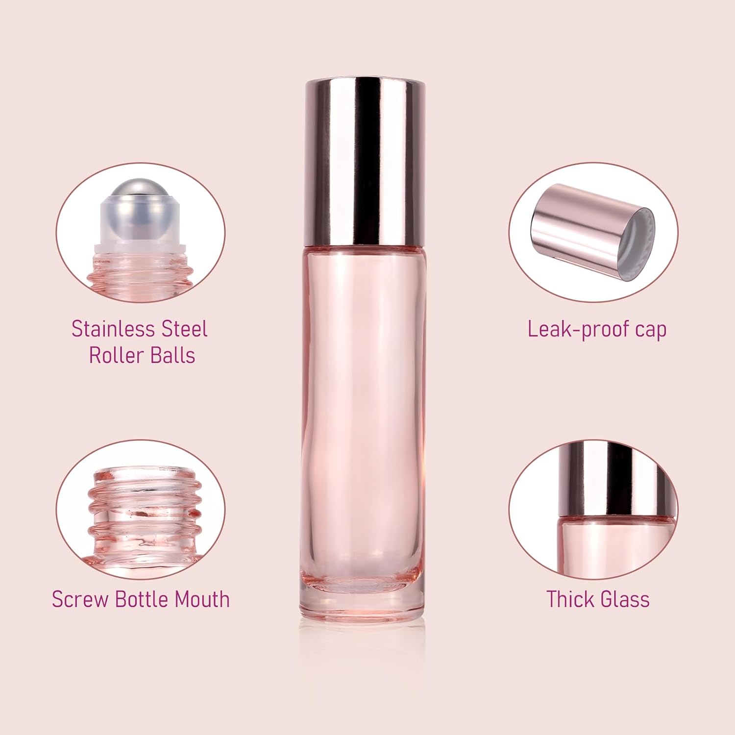 14pcs 10ml Glass Roller Bottle - Perfume Imperium Fragrance World recensie en prijs