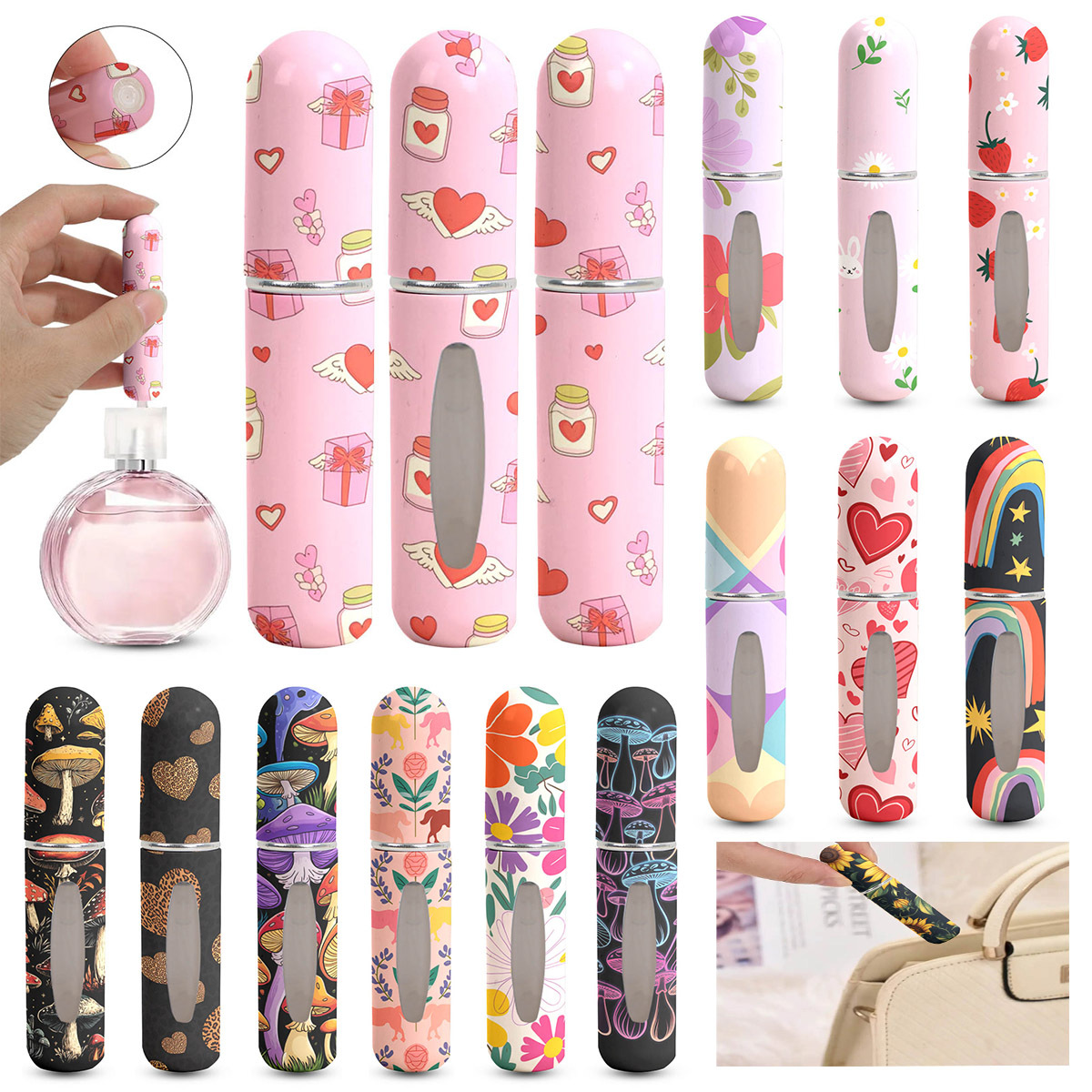 1/3pcs Portable Travel Perfume - Perfume Fragrance Dispenser recensie en prijs