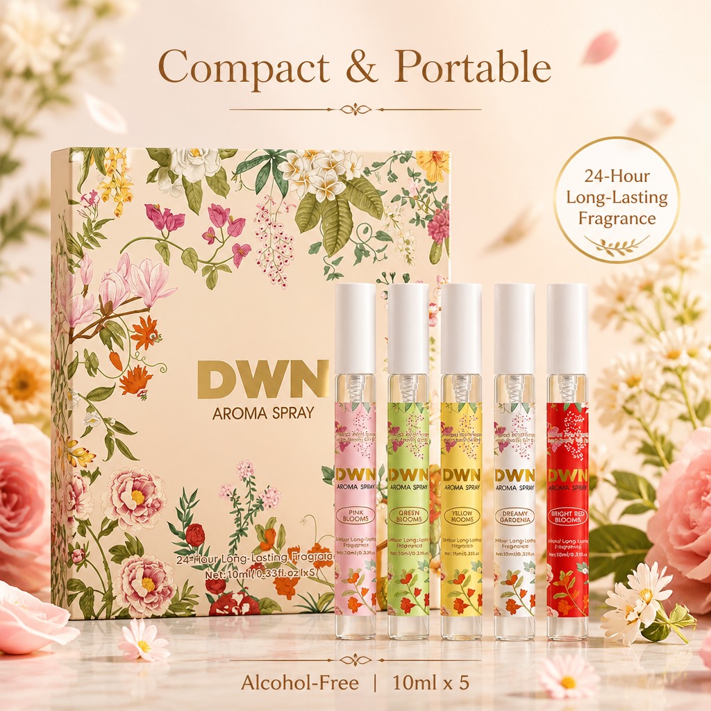 5-Piece Flower Perfume Gift Se - Perfume Fragrance Samples recensie en prijs