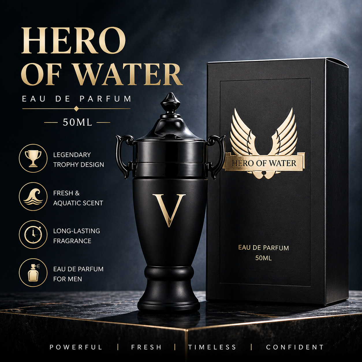 V Hero Men's Perfume Long Last - Perfume Và Fragrance recensie en prijs