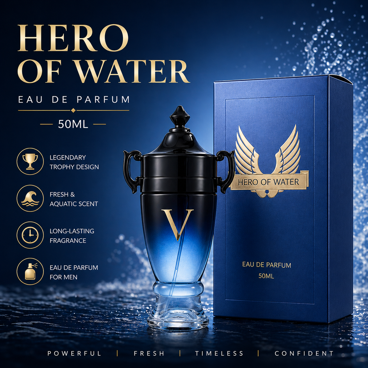 V Hero Men's Perfume Long Last - Perfume Và Fragrance recensie en prijs