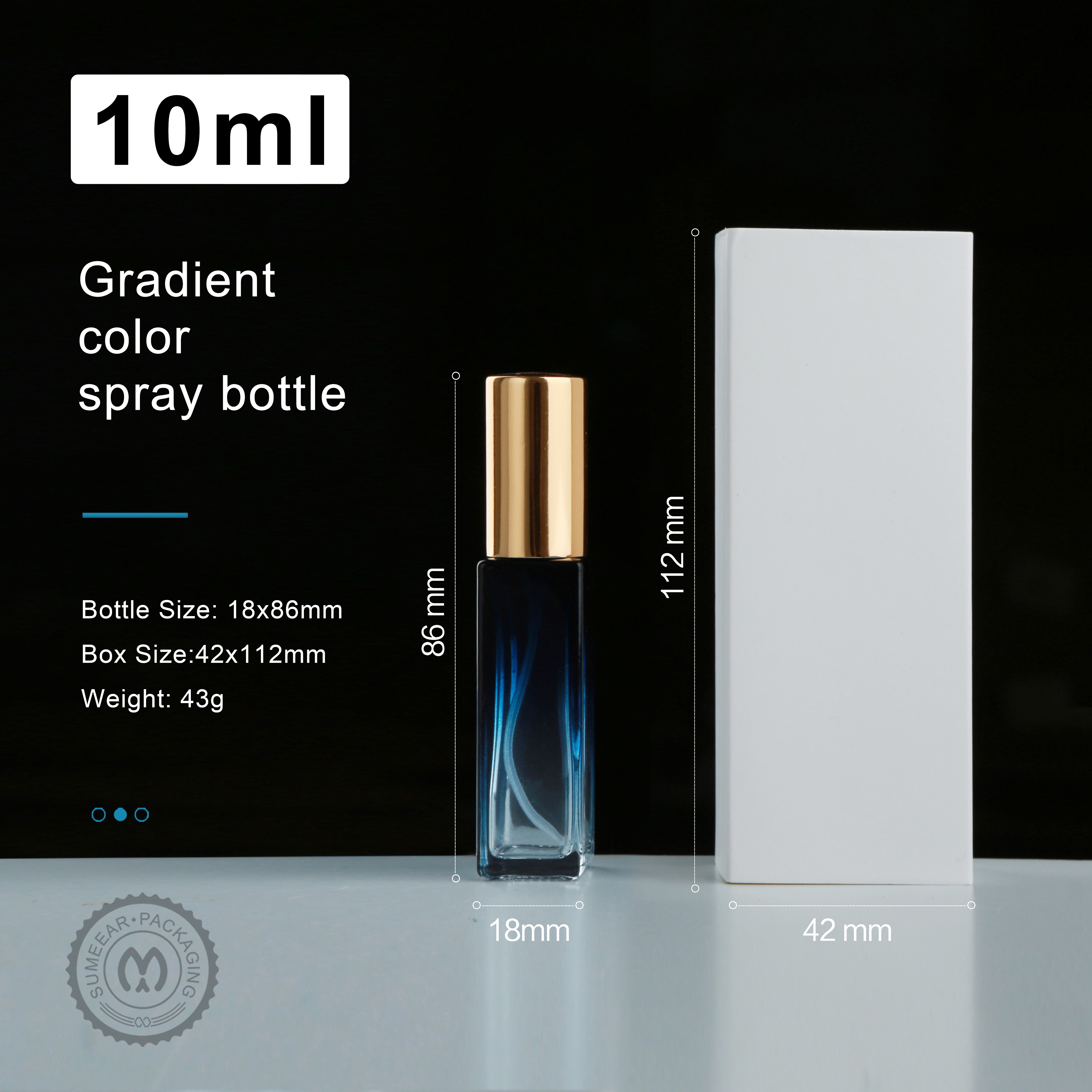 30PCS 10ml Gradient Perfume Bo - Perfume Decant Sample recensie en prijs